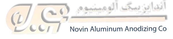 انودایزینگ آلومینیوم نوین